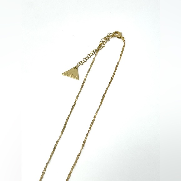 New Anthropologie Layered Gold Bohemian Pendant Necklace - Picture 4 of 6